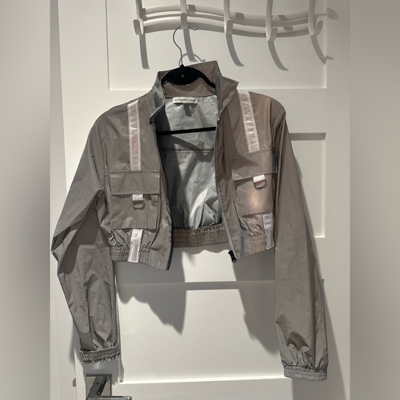 Reflective Cropped Jacket and Joggers - Picture 1 of 3